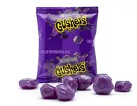 Жевательные конфеты Gushers Halloween Wednesday Черника-Виноград 1шт 22.6г