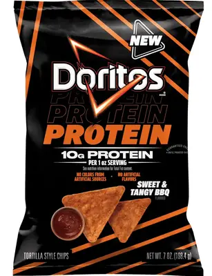 Чипсы Doritos Protein Sweet Tangy BBQ Tortilla Chips 198.4г (10791) фото 1