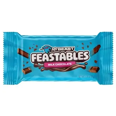Шоколадный батончик Feastables MrBeast Milk Chocolate, 35г (6550) фото 1