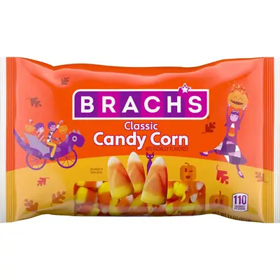 Конфеты Halloween Brach's Candy Corn Classic 312g (4001) фото 1