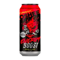 Напиток энергетический Oshee Cyberpunk Energy Boost Bubble Gum, 500 мл