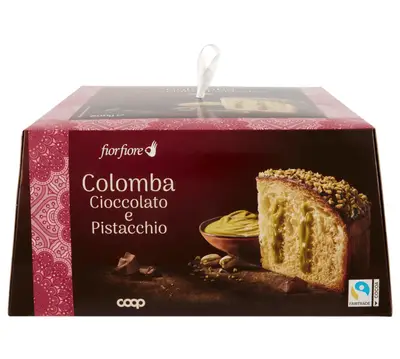 Пасхальный кекс коломба Fior Fiore Colomba Cioccolato e Pistacchio 800г (10628) фото 1