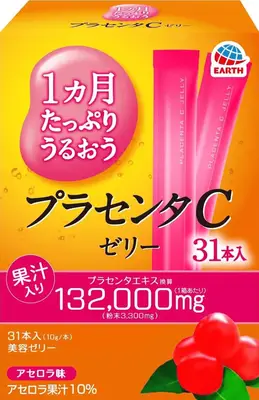 Колаген у формі желе Earth Placenta Collagen Jelly Acerola Flavor 31шт х 10г (10700) фото 1