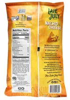 Чипсы Late July Tortilla Chips Nacho Cheese 221г
