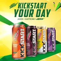 Напій Mountain Dew Kick Start Fruit Punch 473ml