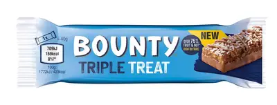 Шоколадный батончик Bounty Triple Treat 32g (5022) фото 1