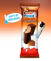 Бисквитные пирожные Kinder Pingui inspiriert von Sachertorte 4шт × 30г