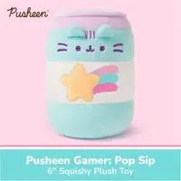 М'яка іграшка Pusheen Cat Gamer Pop Sip Кіт Банка Енергетичного напою, 1шт