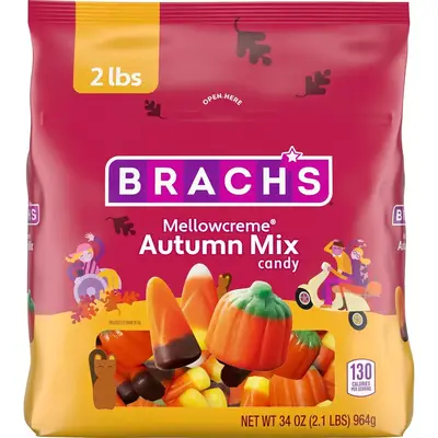 Цукерки Brach's Mellowcreme Autumn Mix Halloween Candy 964г (9453) фото 1