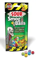 Кислі цукерки Toxic Waste Sour Smog Balls 85г