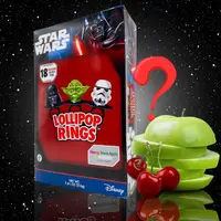 Кольца-леденцы Star Wars Candy Lollipop Rings 18шт, 216г