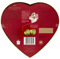Шоколадні цукерки-сердечка Lindt Lindor Cuori Pistacchio з фісташковим кремом 82 г.