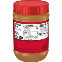 Арахисовая паста Jif Simply Creamy Unsweetened Peanut Butter Spread 425г