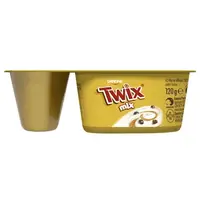 Йогурт Danone з карамеллю та шматочками Twix, 120 г