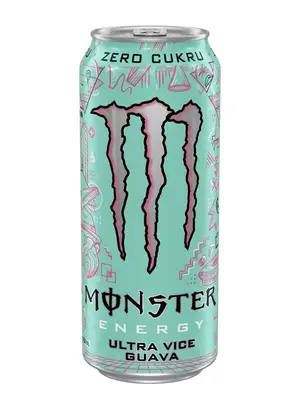Энергетический напиток Monster Energy Ultra Vice Guava Sugar Free Energy Drink 500мл (10493) фото 1