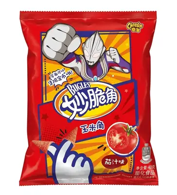 Чіпси Cheetos Bugles Tomato Sauce Flavor Ultraman 40г (10732) фото 1