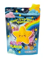 Жувальні цукерки Cokoc Sour Starburst Gummies 100г