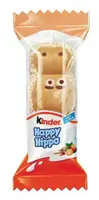 Вафельный батончик бегемотик Kinder Happy Hippo Hazelnut 21г