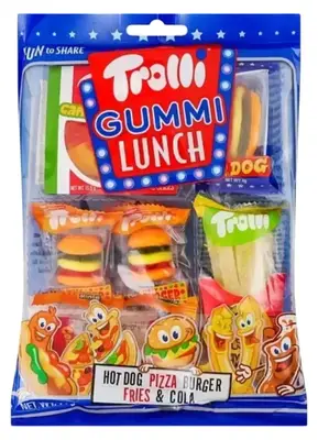 Желейные конфеты Trolli Gummi Lunch 77г (11360) фото 1