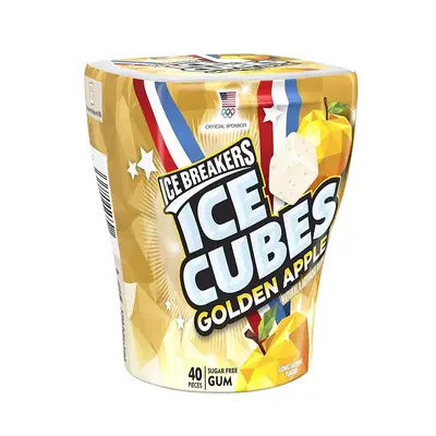 Жвачки Ice Cubes Golden Apple 40 шт (1248) фото 1