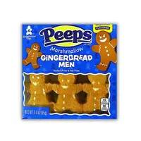 Новогоднее Маршмеллоу Peeps Gingerbread 6st 85g
