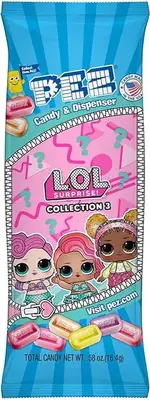 Диспенсер для цукерок PEZ LOL Surprise Dispenser Candy Collection (6144) фото 1