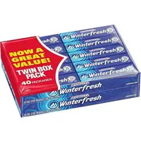 Блок жвачек Wrigley's WinterFresh Gum ментоловые 40 шт. (годны до 09.04.2024)