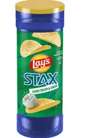 Чіпси Lay's Stax Potato Crisps Sour Cream and Onion 155.9г