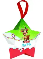 Игрушка на елку Kinder Mini Mix Star XMASS 34g