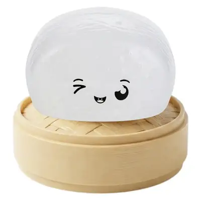 Іграшка-антистрес сквіш Dumpling Squishy Bun Пельмень-Хамелеон змінює колір на сонці 5см, 1шт (11356) фото 1
