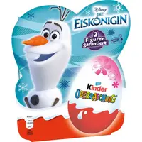 Шоколадное яйцо Kinder Frozen Rosa-Ei 'Die Eiskönigin' 4er 80g СРОК ДО 01.05.2024