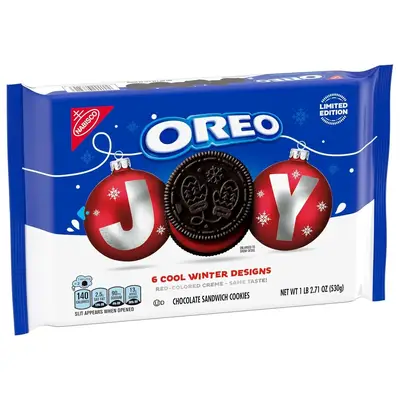 Печенье Oreo Joy! Limited Edition Holiday Cookies 530г (0804) фото 1