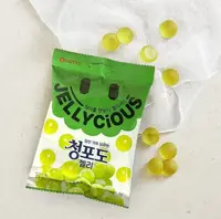 Желейные конфеты Lotte Jellycious Green Grape Jelly 72г