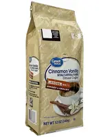 Мелена кава Great Value Cinnamon Vanilla Ground Coffee 340г