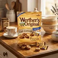 Карамельные конфеты Storck Werther's Original Cafe Cremoso Sugar Free 90г