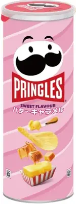 Чіпси Pringles Butter Caramel Potato Crisps 95г (10679) фото 1