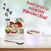 Шоколадная Бомба Valentine's Mandalorian Chocolate Heart with Marshmallow 60g