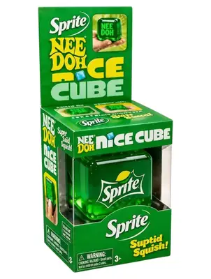 Игрушка-антистресс Сквиш NeeDoh Nice Cube Sprite, 1шт (11214) фото 1