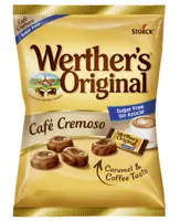 Карамельні цукерки Storck Werther's Original Cafe Cremoso Sugar Free 90г