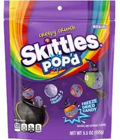 Сублімовані цукерки Skittles Pop'd Creepy Crunch Freeze Dried Halloween Candy 155г