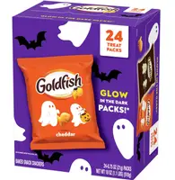 Крекери у формі золотих рибок Pepperidge Farm Goldfish Halloween Edition Cheddar Crackers 24шт 510г