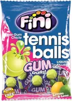 Жуйка Fini Tennis Balls Gum зі смаком лимона та лайма 80г
