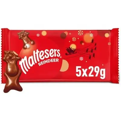 Різдвяний шоколад Maltesers у формі оленя 145 g (4977) фото 1