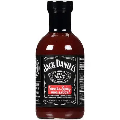 Coyc Jack Daniel's Sweet&amp;Spicy BBQ Sauce 553g (2824) фото 1