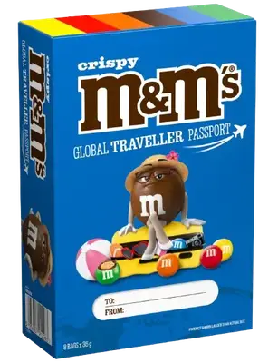 Драже M&amp;M's Crispy Passport 8 х 36г (8067) фото 1