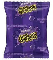 Жевательные конфеты Gushers Halloween Wednesday Черника-Виноград 1шт 22.6г