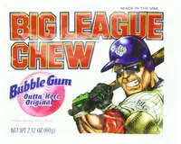 Жевательная резинка The Official Big League Chew Original Bubble Gum 60 г