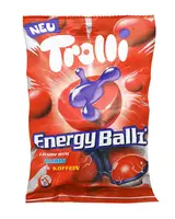 Жувальні цукерки Trolli Energy Balls Jelly Pops 75г