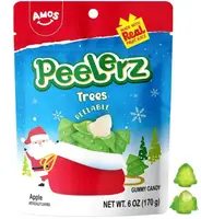Желейні цукерки 4D Amos Peelerz Christmas Tree 170г