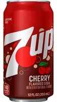 Газований напій 7-Up Cherry Flavored Soda 355мл